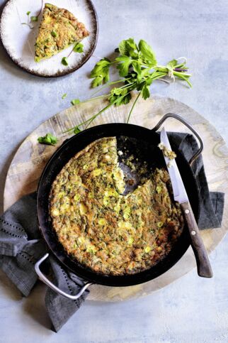Kräuter-Käse-Frittata Kräuter-Käse-Frittata