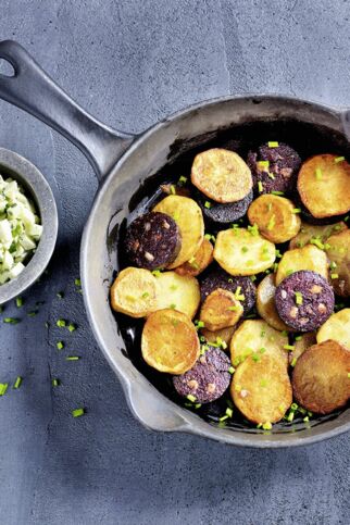 Bratkartoffel-Blutwurst-Pfanne Bratkartoffel-Blutwurst-Pfanne