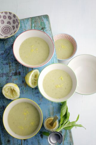 Auberginen-Salbei-Suppe Auberginen-Salbei-Suppe