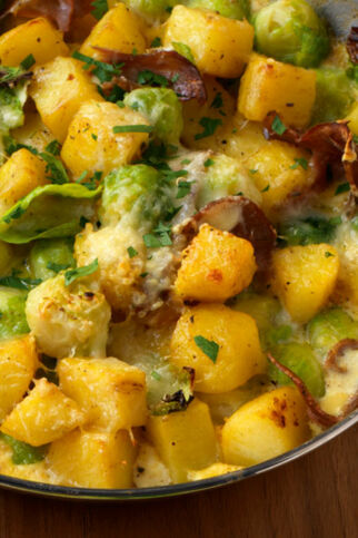 Rosenkohl-Kartoffel-Gratin Rosenkohl-Kartoffel-Gratin