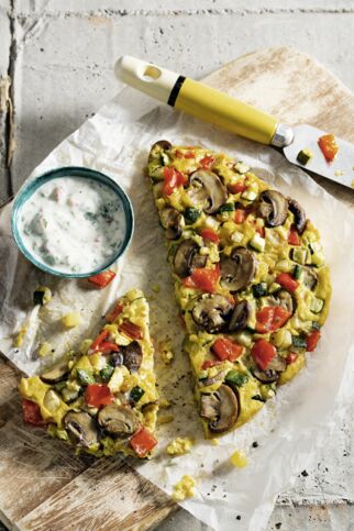 Frittata-Guss mit Gemüse Frittata-Guss mit Gemüse