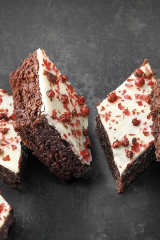Rosa-Pfeffer-Brownies Rosa-Pfeffer-Brownies