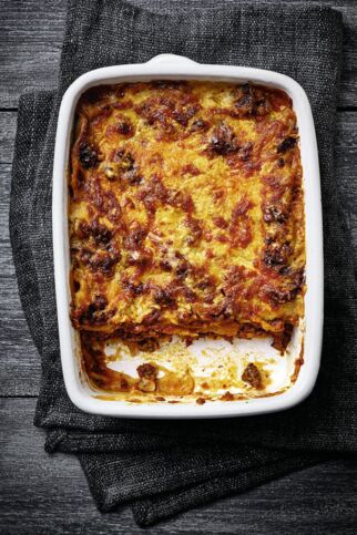 Damwildlasagne Damwildlasagne