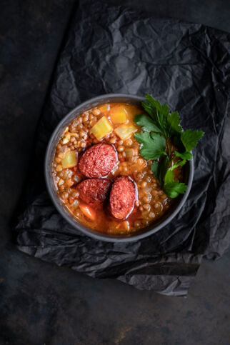 Lentejas con Chorizo Lentejas con Chorizo