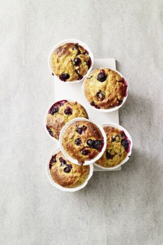 Heidelbeer-Kurkuma-Muffins Heidelbeer-Kurkuma-Muffins