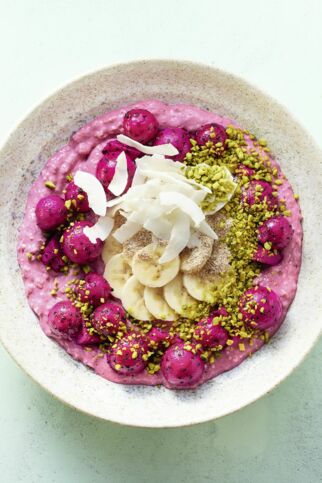 Smoothie-Bowl mit Tofu Smoothie-Bowl mit Tofu
