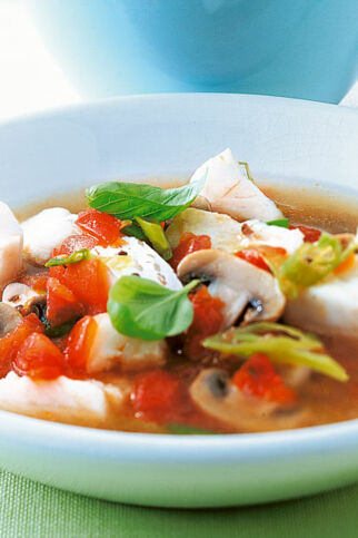 Tomaten-Fischsuppe Tomaten-Fischsuppe