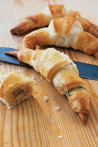 Lachs-Croissants Lachs-Croissants