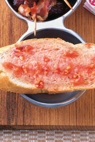 Tomaten-Knoblauch-Brot Tomaten-Knoblauch-Brot