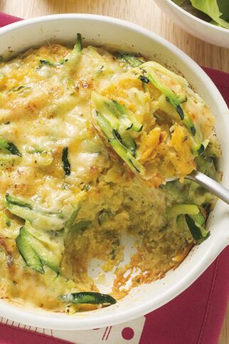 Zucchini-Rösti-Kuchen Zucchini-Rösti-Kuchen