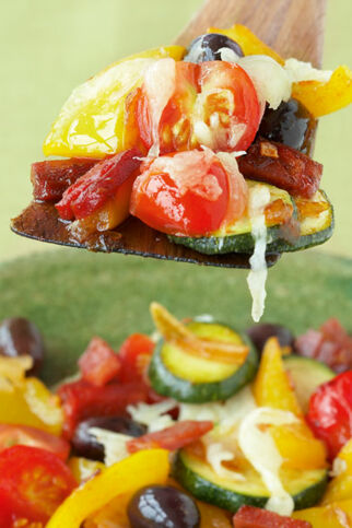 Spanische Gemüsepfanne Spanische Gemüsepfanne