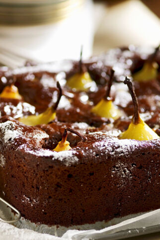 Birnen-Schoko-Kuchen Birnen-Schoko-Kuchen