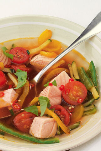 Fischtopf mit Gemüse Fischtopf mit Gemüse