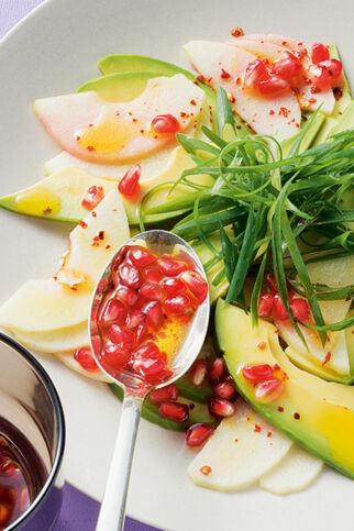 Avocado-Apfel-Carpaccio Avocado-Apfel-Carpaccio