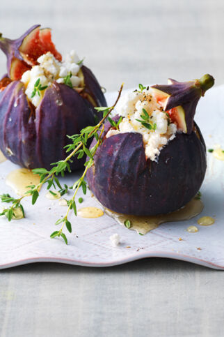 Feigen mit Ziegenkäse Feigen mit Ziegenkäse