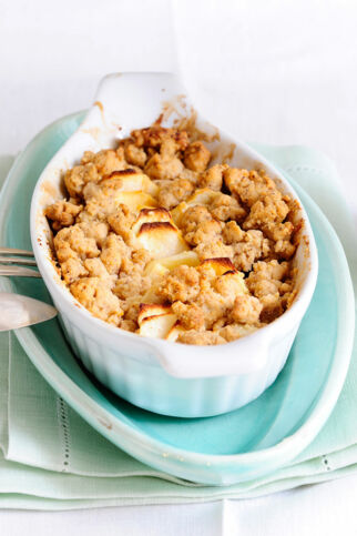 Apfel-Haselnuss-Crumble Apfel-Haselnuss-Crumble