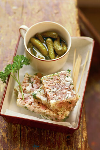 Petersilien-Schinken-Sülze Petersilien-Schinken-Sülze