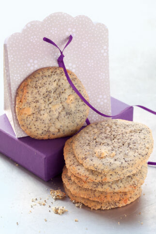 Weiße Schoko-Mohn-Cookies Weiße Schoko-Mohn-Cookies