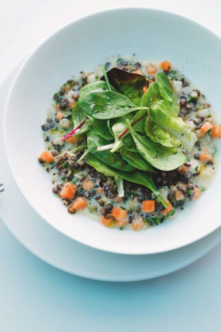 Lauwarmer Linsensalat Lauwarmer Linsensalat