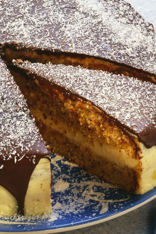 Vanille-Kokoscreme-Torte Vanille-Kokoscreme-Torte