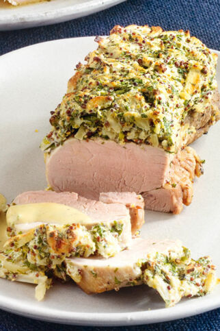 Schweinefilet mit Senfkruste Schweinefilet mit Senfkruste