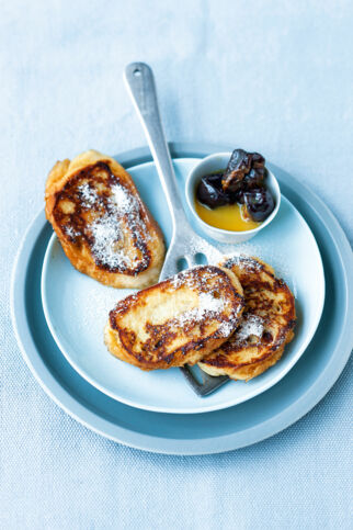 Pflaumenbrote mit Zimtzucker Pflaumenbrote mit Zimtzucker