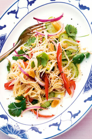 Thai-Reisnudelsalat Thai-Reisnudelsalat