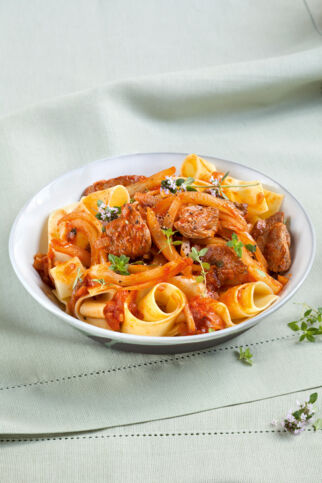 Pasta mit Lamm und Fenchel Pasta mit Lamm und Fenchel