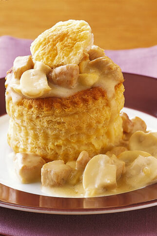 Pastetchen mit Ragout Pastetchen mit Ragout