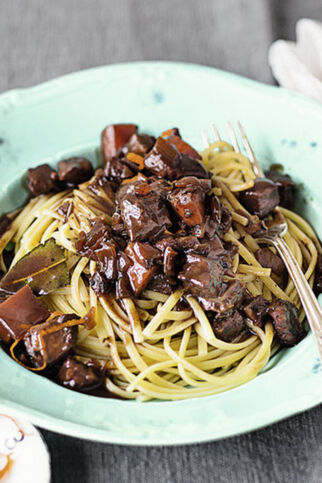 Wildschweinragout Wildschweinragout