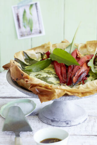 Bärlauchkuchen Bärlauchkuchen