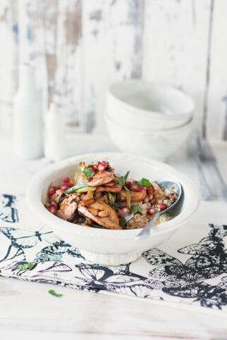 Huhn mit Granatapfel und Minze Huhn mit Granatapfel und Minze