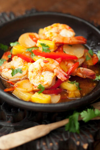 Garnelen süß-sauer Garnelen süß-sauer