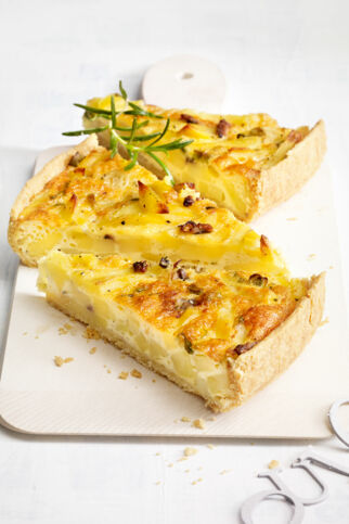 Kartoffel-Sardellen-Quiche Kartoffel-Sardellen-Quiche
