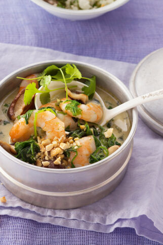 Garnelencurry mit Blumenkohlreis Garnelencurry mit Blumenkohlreis