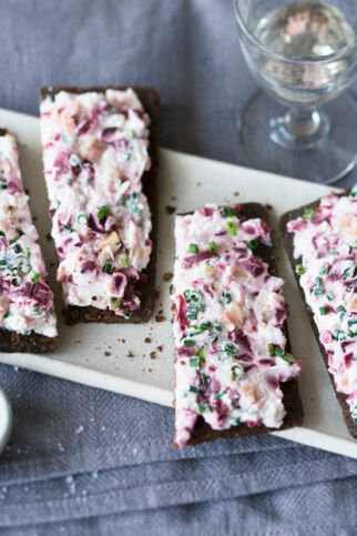 Quark-Bete-Forelle-Aufstrich Quark-Bete-Forelle-Aufstrich