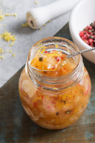 Knoblauch-Zitronen-Confit Knoblauch-Zitronen-Confit