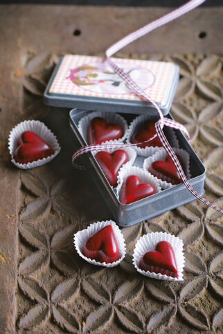 Portweinherzen Portweinherzen