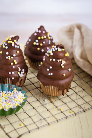 Erdbeer-Schoko-Cupcakes Erdbeer-Schoko-Cupcakes