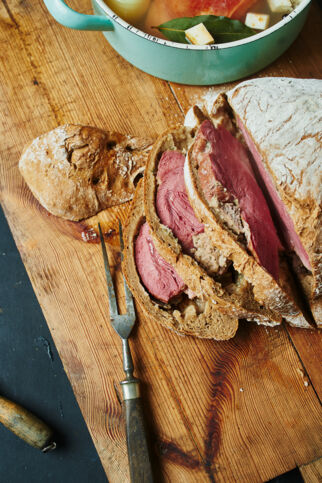 Schäufele im Brotteig Schäufele im Brotteig