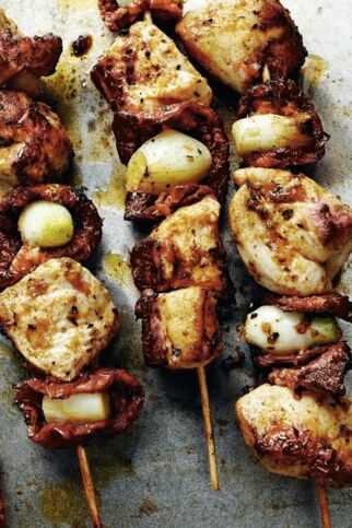 Tavuk Şiş - Huhn für Spießer Tavuk Şiş - Huhn für Spießer