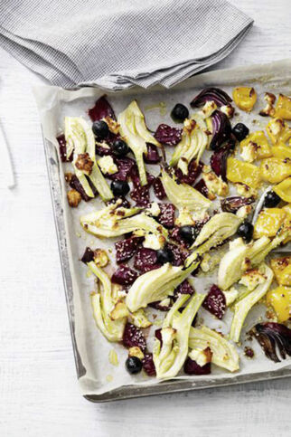 Ofengemüse mit Feta Ofengemüse mit Feta