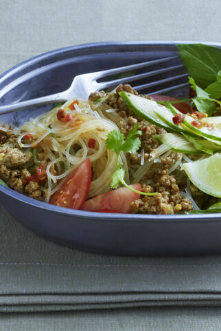 Thai-Nudelsalat mit Hack Thai-Nudelsalat mit Hack