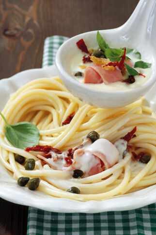 Schinken-Tomaten-Sahne Schinken-Tomaten-Sahne