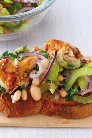 Bohnen-Bruschetta Bohnen-Bruschetta