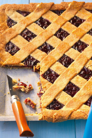 Blechkuchen Linzer Art Blechkuchen Linzer Art