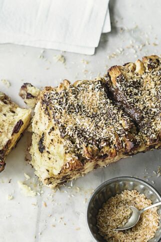 Bananen-Schoko-Zupfbrot Bananen-Schoko-Zupfbrot