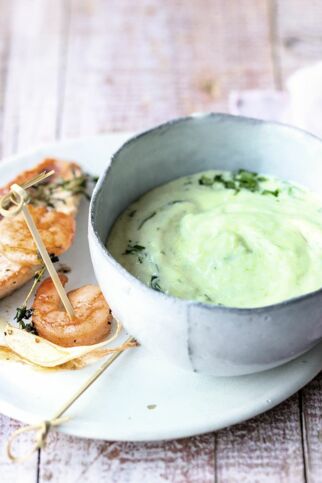 Spargel-Wasabi-Dip Spargel-Wasabi-Dip