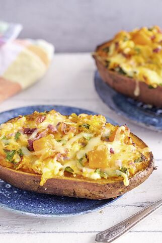 Double baked Potatoes Double baked Potatoes