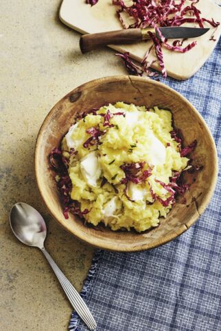 Rustikaler Kartoffelstampf Rustikaler Kartoffelstampf